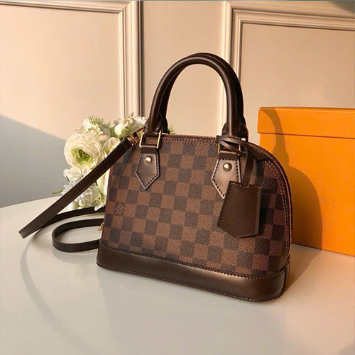 Túi Xách LV Alma M41221 Ô Nâu Siêu Vip Size 25cm