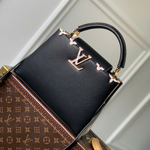 Túi Xách LV Capucines BB M23263 Màu Đen Siêu Vip Size 27cm