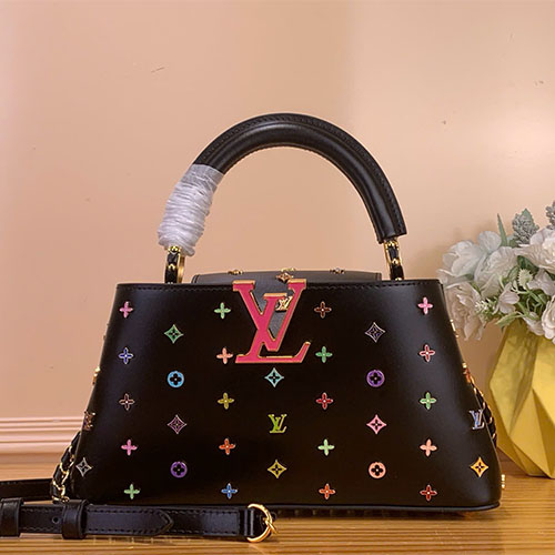 Túi xách LV Capucines East-West BB Cầu vồng (Murakami Edition) - SZ TO