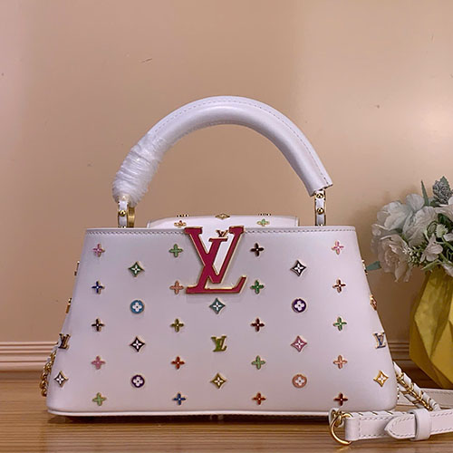 Túi xách LV Capucines East-West BB Cầu vồng (Murakami Edition) - SZ TO