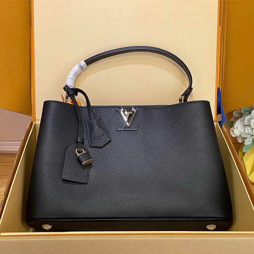 Túi xách LV Capucines Large Taurillon Leather – M26319 – Siêu VIP - màu đen
