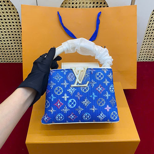 Túi Xách LV Capucines Mini M12947 Super Size 21cm Chưa Kèm Box
