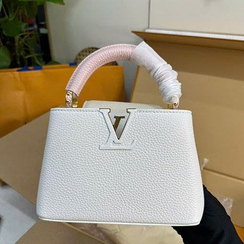 Túi Xách LV Capucines Mini M23456 Siêu Vip Size 21 cm