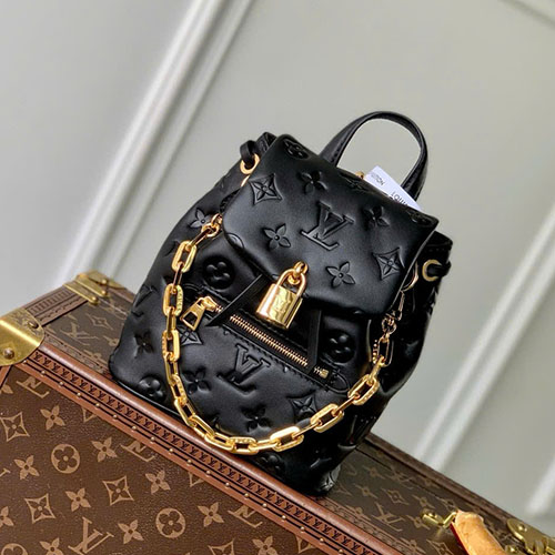 Túi Xách LV Coussin Backpack M13387 Siêu Vip Size 20 cm