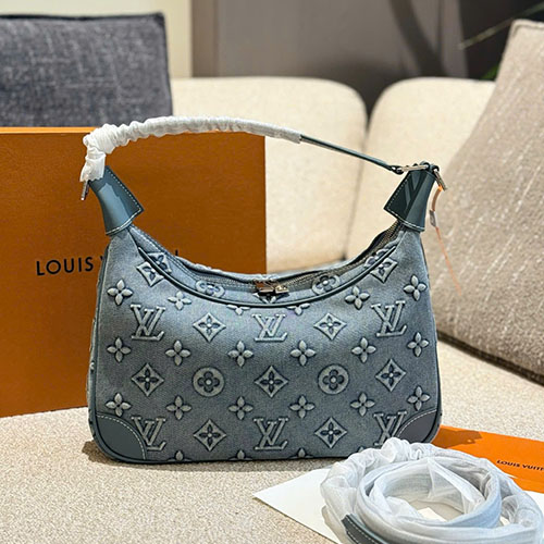 Túi Xách LV Denim Vintage Hobo Bag Full Box 32 cm