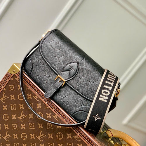 Túi Xách LV Diane M46386 Màu Đen Siêu Vip Size 23 cm