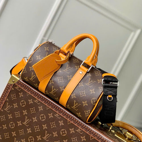 Túi Xách LV Keepall Bandoulière 25 M12733 Màu Nâu Siêu Vip Size 25 cm