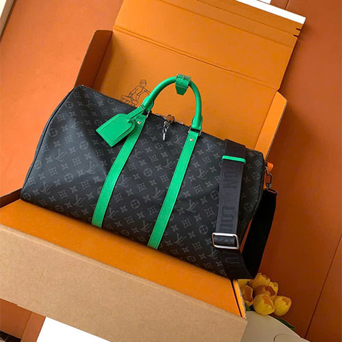 Túi xách LV like auth Keepall Bandoulière 50 Monogram Eclipse