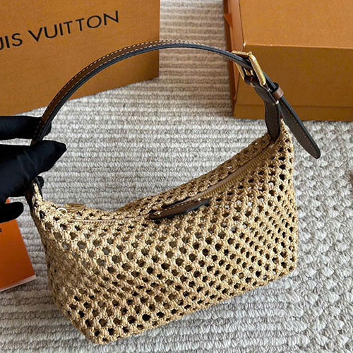 Túi Xách LV Mẫu Túi Cói Fullbox Size 17cm