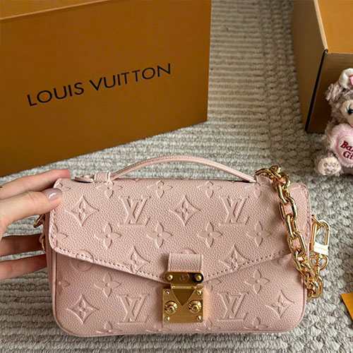 Túi Xách LV Metis Mini Messenger Bag Màu Hồng Full Box 21 cm