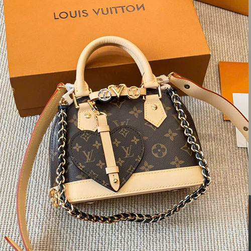 Túi Xách LV Mini Alma Màu Nâu Fullbox Size 20cm