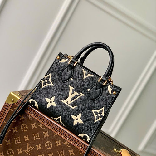 Túi Xách LV OnTheGo BB M47054 Màu Đen Siêu Vip 18 cm