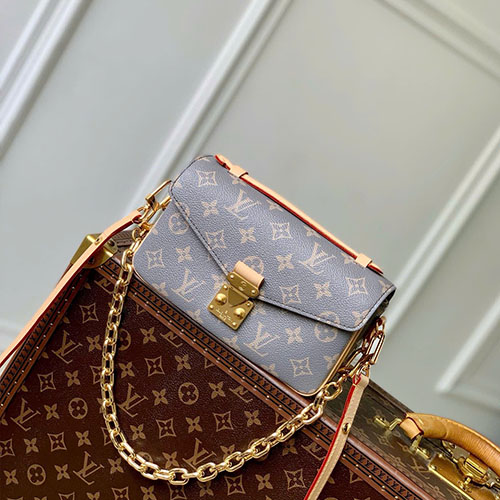 Túi Xách LV Pochette Métis East West M12429 Siêu Vip Size 21.5 cm
