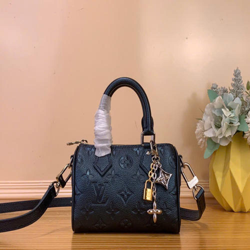 Túi Xách LV Sac Nano Speedy VIP size 16cm M26510 Xanh Đậm