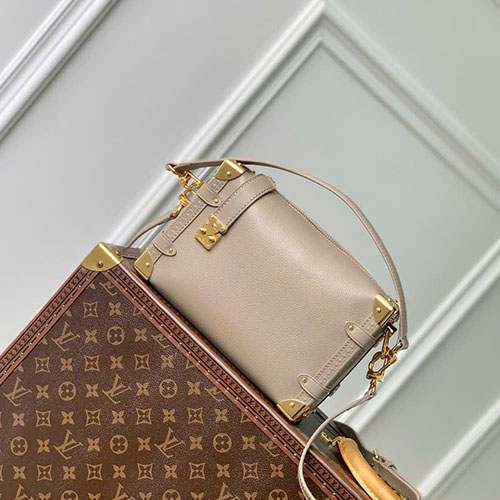 Túi Xách LV Side Trunk Bag M25072 Màu Nâu Siêu Vip Size 21 cm