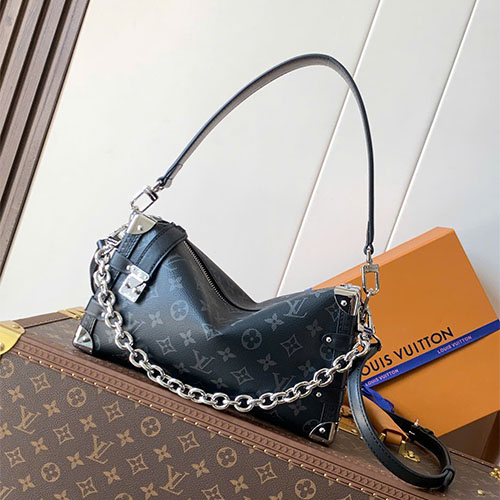 Túi xách LV Side Trunk East West Monogram Eclipse – M26226 – Siêu Cấp