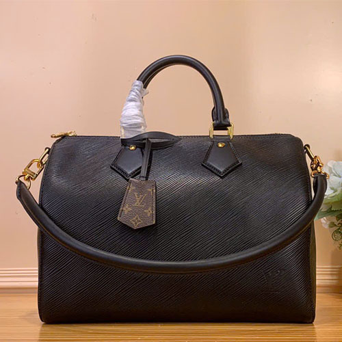 Túi Xách LV Siêu Vip Speedy Soft 30cm - màu đen