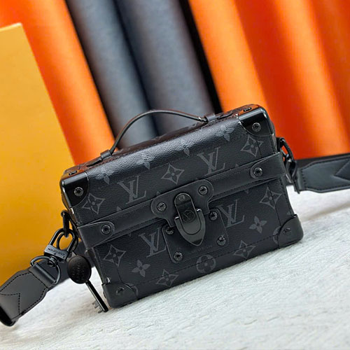 Túi Xách LV Soul Trunk Màu Đen Super Size 19 cm