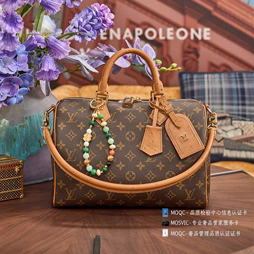 Túi xách LV Speedy Soft 30 Boho Like Auth NFC chip 163C01 – M87212