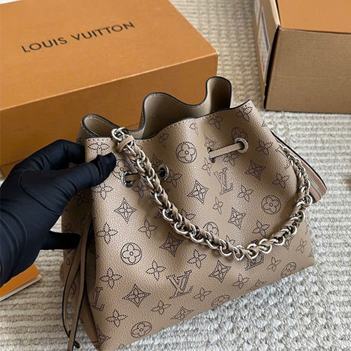 Túi Xách LV Super Bella Bucket Da Bò Monogram full box