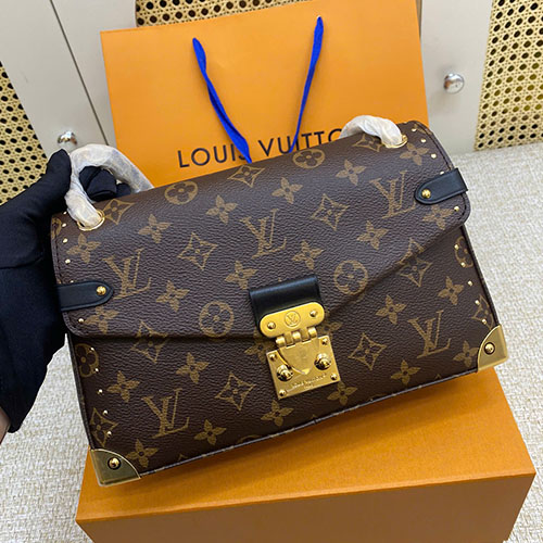 Túi Xách LV Trunkie M14526 Nâu Siêu Cấp 27 cm