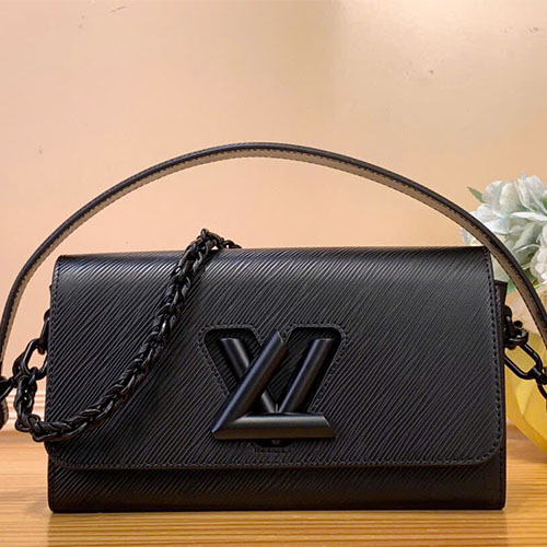 Túi xách LV Twist West – Đen- Khóa đen