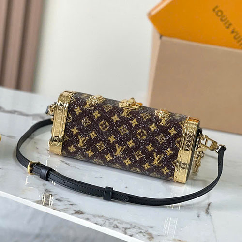 Túi Xách LV Vanity Case Mini Màu Nâu M23572 Like Auth 18.5 cm