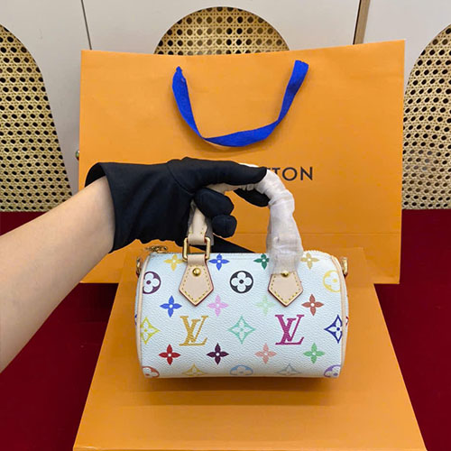 Túi Xách LV x TM Nano Speedy M13391 Siêu Vip Size 16cm
