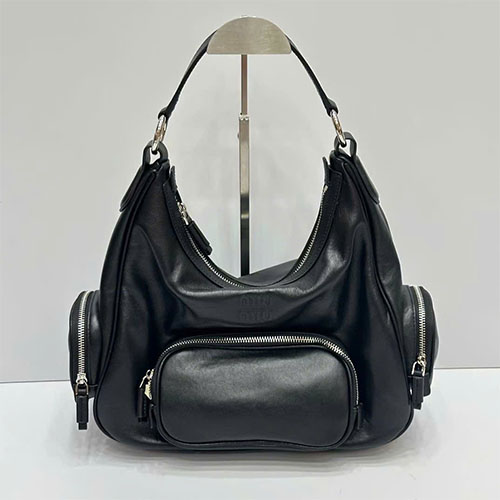 Túi Xách MiuMiu 24SS Màu Đen Super Size 31cm