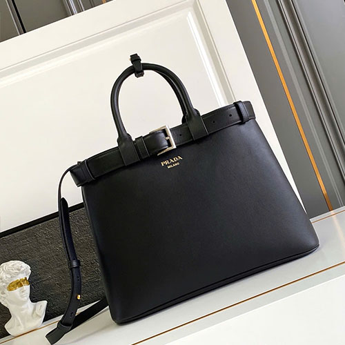 Túi Xách Prada 1BA416 Màu Đen Siêu Cấp Size 38 cm