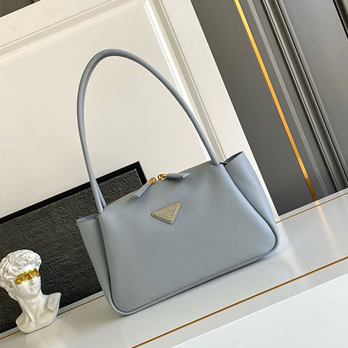 Túi Xách Prada 1BA444 Màu Xanh Dương Siêu Cấp Size 28 cm