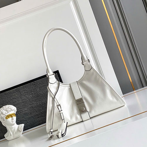 Túi Xách Prada 1BG563 Màu Trắng Siêu Cấp Size 30 cm
