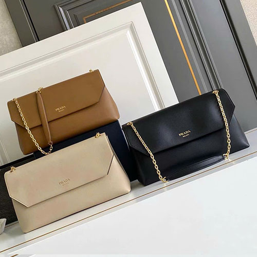 Túi Xách Prada Da Bê 1BD367 Siêu Cấp Size 35cm