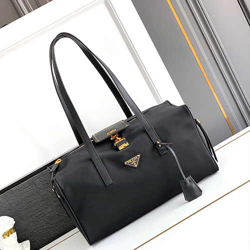 Túi Xách Prada Da Nylon 1BB135 Màu Đen Siêu Cấp Size 40 cm