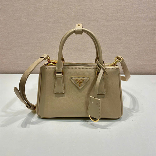 Túi xách Prada Galleria Mini Saffiano Leather Top Handle Bag siêu VIP