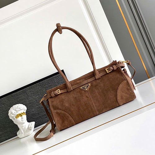 Túi Xách Prada LuxSoft Da Lộn 1BA426 Siêu Cấp Size 32cm