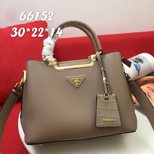 Túi Xách Prada Tote Bag 66152 Màu Be Super Size 30cm