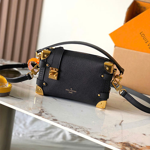 Túi xách Side Trunk Mini M23817 – Bản VIP MB163c, Da Nguyên Bản