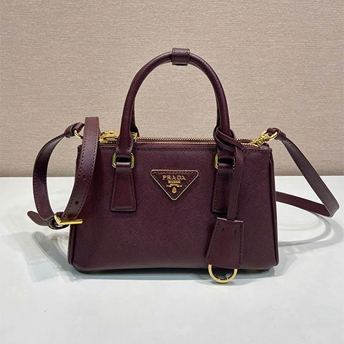 Túi xách Siêu VIP Prada 1BA916 Galleria Mini Bag