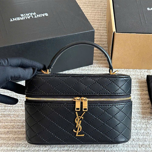 Túi Xách YSL Gaby Vanity Bag In Lambskin Fullbox Size 18cm