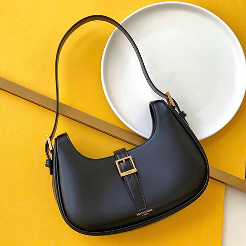 Túi Xách YSL Hobo Mini 672615 Màu Đen Siêu Cấp Size 24.5 cm