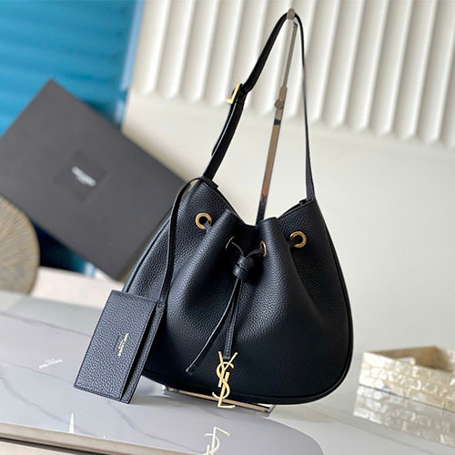 Túi Xách YSL HOBO PARIS VI Màu Đen 796626 Siêu Cấp Size 30 cm