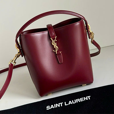 Túi Xách YSL L E 37 Mini 765870 Màu Đỏ Siêu Vip Size 15cm