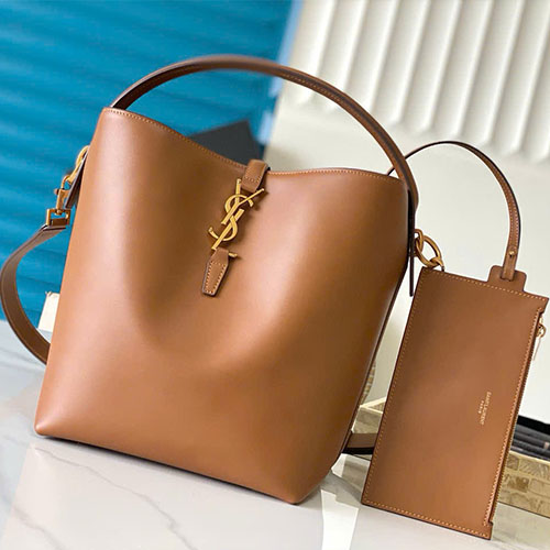 Túi Xách YSL LE 37 Màu Nâu 742828 Siêu Cấp Size 25 cm