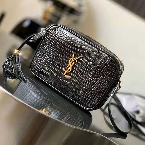 Túi Xách YSL LOU Quilted Leather Camera Bag 520534 Siêu Cấp Size 23 cm