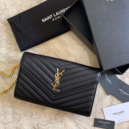 Túi Xách YSL Màu Đen Da Cá 360452 Siêu Cấp Size 22.5 cm