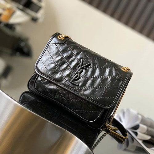 Túi Xách YSL Niki Medium Bag with D Buckles 633151 Siêu Cấp  Size 22 cm