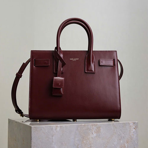 Túi xách YSL Sac De Jour 26cm – 421863 / 477477 – Siêu VIP - đỏ