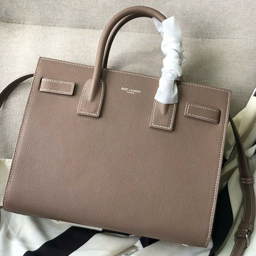 Túi Xách YSL Sac De Jour Da Bò Vân Hạt 428163 Siêu Cấp Size 26cm