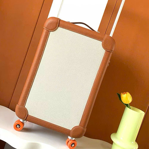 Vali Hermes RMS HMSCVS Màu Cam Siêu Vip Size 55 cm